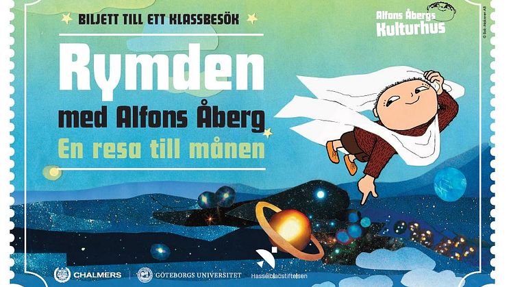 Bild: Biljett till ett klassbesök på Alfons Åbergs Kulturhus