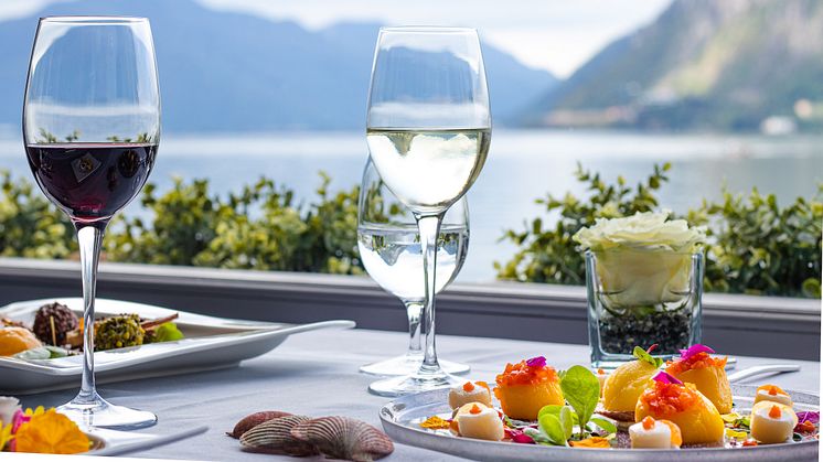 Restaurant "Galleria Arté al Lago" in Lugano, Tessin (c) Grand Hotel Villa Castagnola, Foto Liliana Lafranchi