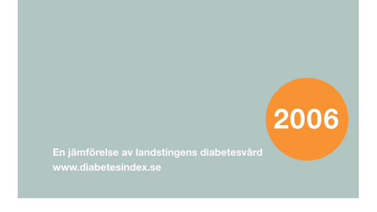 Diabetesindex 2006