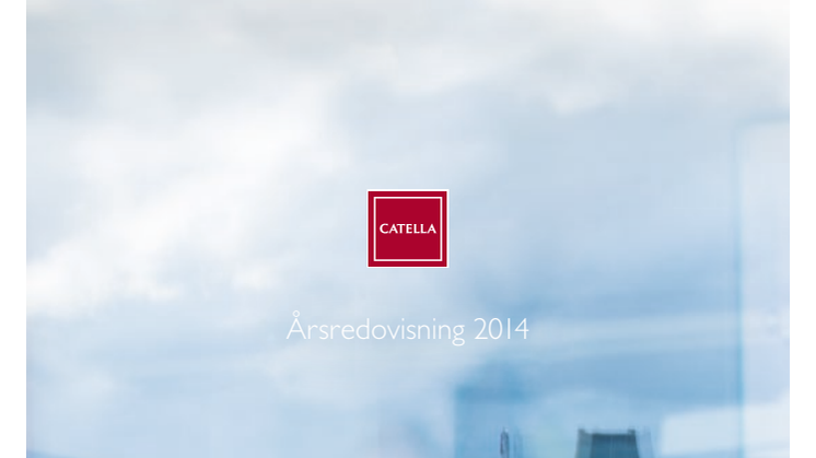 Catella publicerar årsredovisning 2014