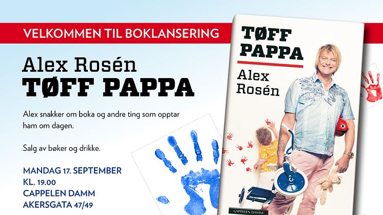 Velkommen til boklansering: Tøff pappa