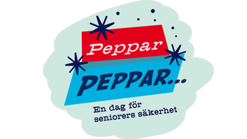 Äldres säkerhet i fokus på Peppar peppar …