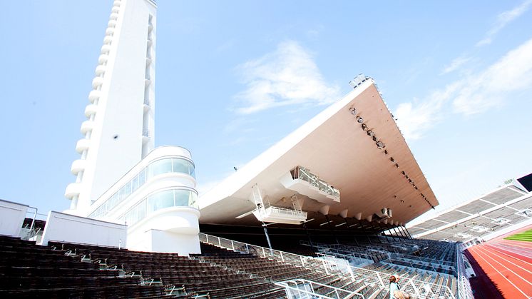 Olympiastadion, A-katsomo. Kuva: Stadion-säätiö / Sini Pennanen