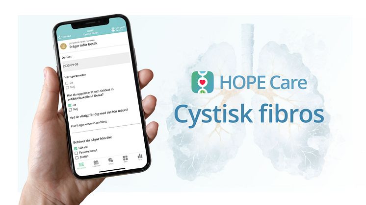 Banbrytande förbättringar inom barnsjukvård med hjälp av nya HOPE Care Cystisk fibros