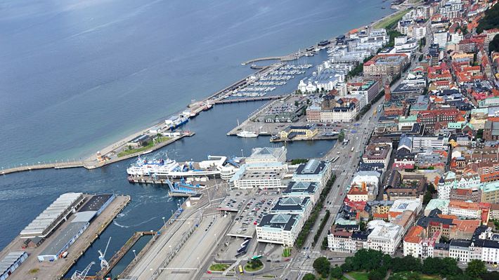 Arkitekter visar förslag på Ångfärjetomten i Helsingborg