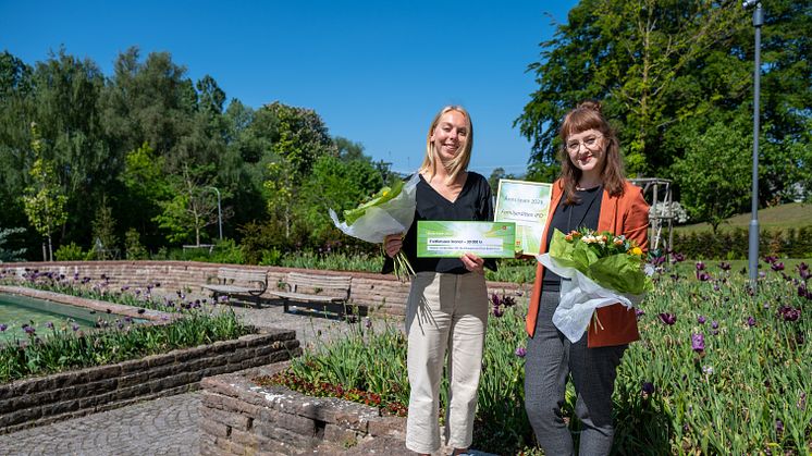 Årets team 2023 Familjerätten IFO Ellinor Benjaminsson och Elin Palmqvist 