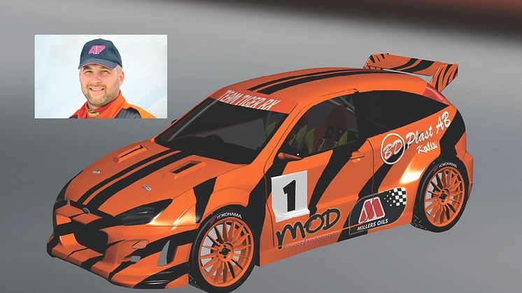 Fredrik Tiger satsar på RallyX Supercar Scandinavia