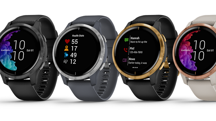 Garmin Venu smartwatch med GPS och en fantastisk AMOLED-skärm 