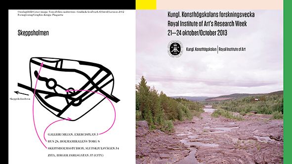 Välkommen till Kungl. Konsthögskolans forskningsvecka 2013! 