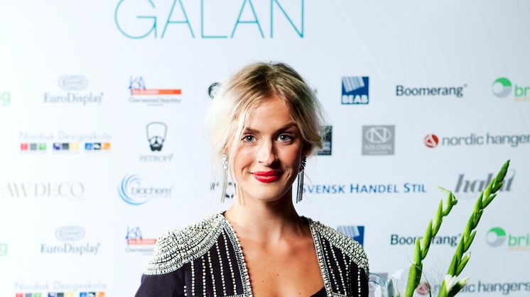 Vinnare Årets Butikssäljare Habit Modegalan 2012 - Isabelle Griph, Bikbok, Linköping