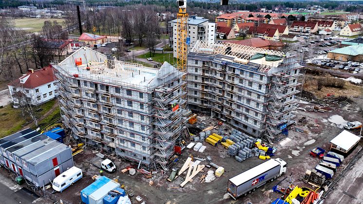 Stomresning och betongarbeten är färdigställt för projektet Rögrindsvägen 