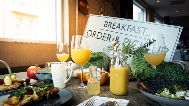Frukostbuffén på Nelly's är uppdaterad med stans härligaste á la carte-meny inkluderad i konceptet.