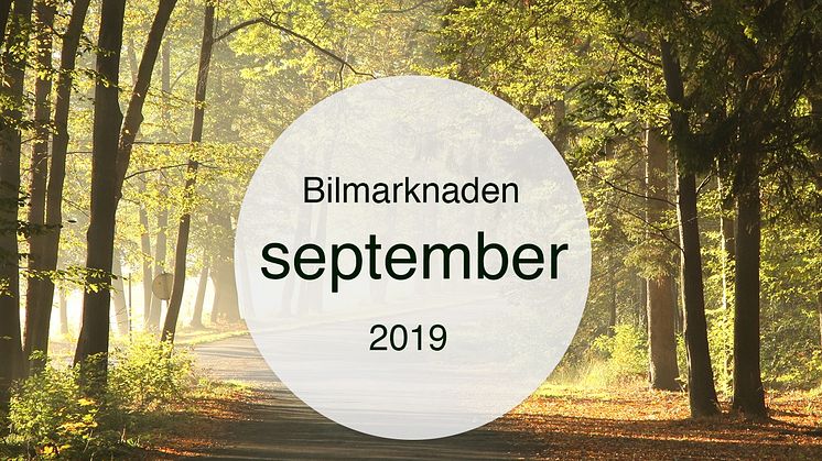 Bilmarknaden September