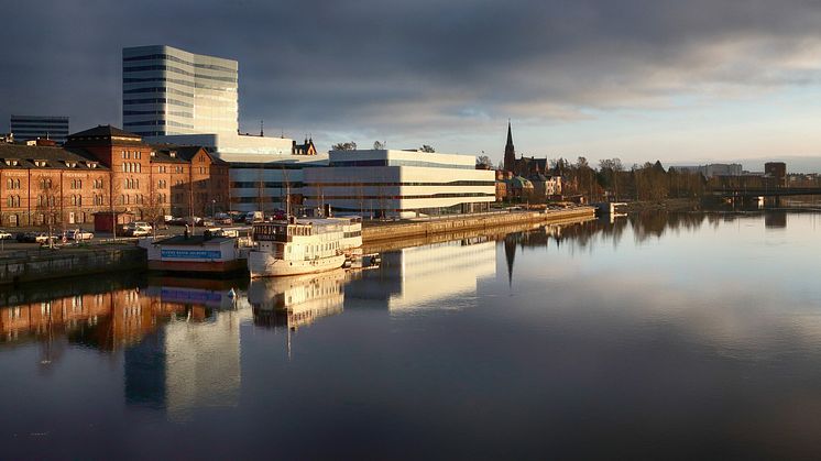 U&Me Hotel and Väven cultural arena in Umeå, Sweden