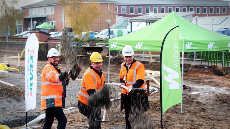 Willhem byggstartar nya hyresrätter i Borås