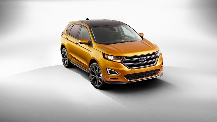 Nye Ford Edge lanseres i Europa i slutten av 2015