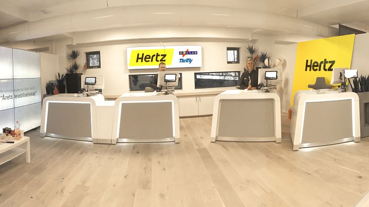 Rekordomsetning for Hertz - 20% vekst