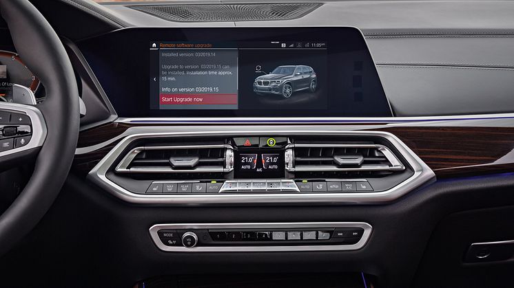 BMW rullar ut trådlös uppdatering av programvara – största i sitt slag bland Europas bilproducenter
