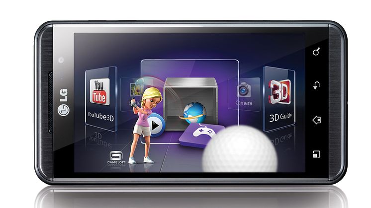 Maailman ensimmäinen 3D-puhelin LG Optimus 3D kauppoihin heinäkuussa