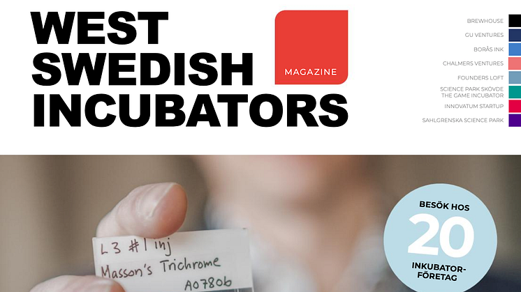 West Swedish Incubators Magazine - spännande artiklar om innovationer och entreprenörer i Västra Götalandsregionen
