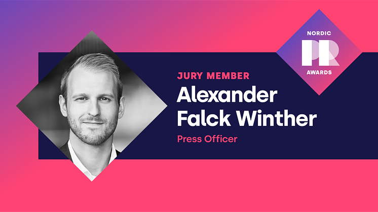 Nybolig’s Alexander Falck Winther- a PR Awards nominee turned jury member