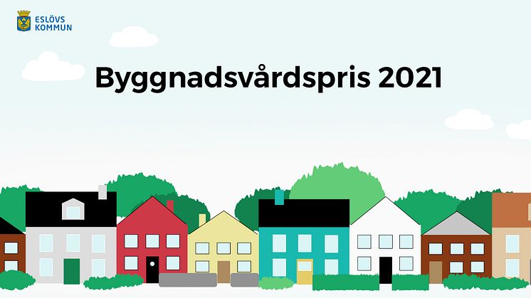 Eslövs byggnadsvårdspris delas ut den 1 november