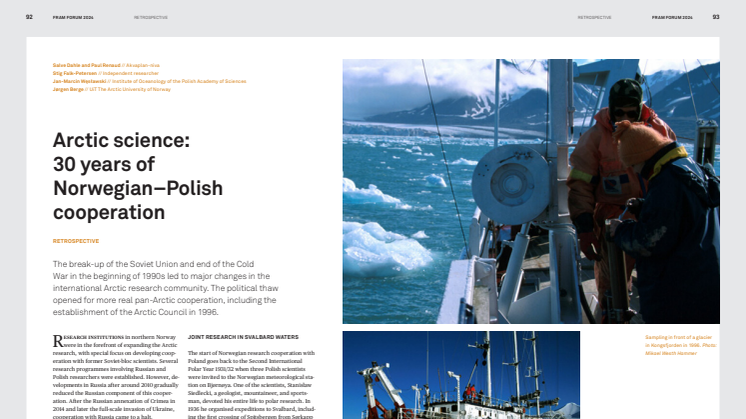 Arctic science 30 years of Norwegian–Polish cooperation - Framforum 2024_spreads.pdf