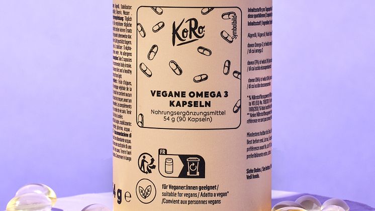 Vegane Omega 3 Kapseln 90 Stück