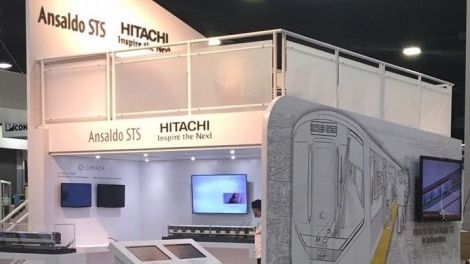 Hitachi Rail Italy and Ansaldo STS in Atlanta for APTA 2017