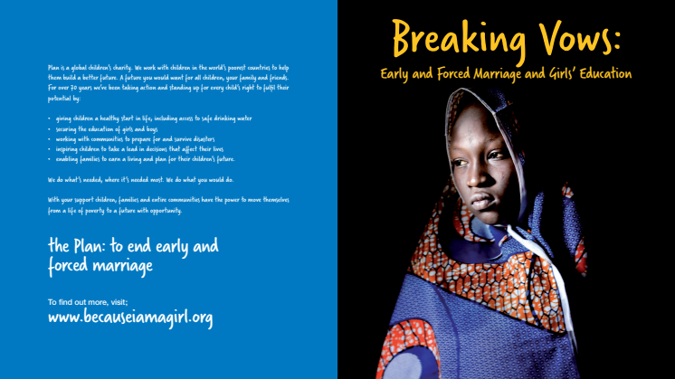 Breaking Vows - Early and Forced Marriage and Girls' education