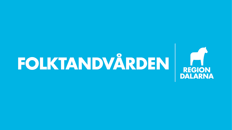 Syntolkning: Folktandvården Dalarnas logotyp