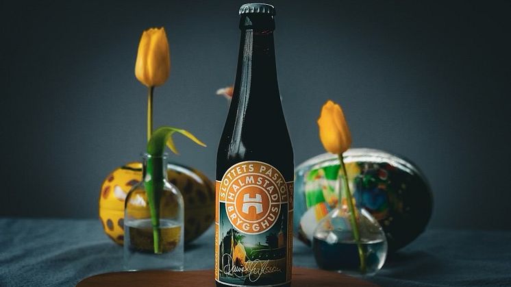 Påskliljorna står ännu inte i blom men Slottets Påsköl är bryggd och lanseras på Systembolaget 11 mars.