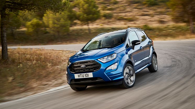 Nye Ford EcoSport kommer med firehjulstrekk!