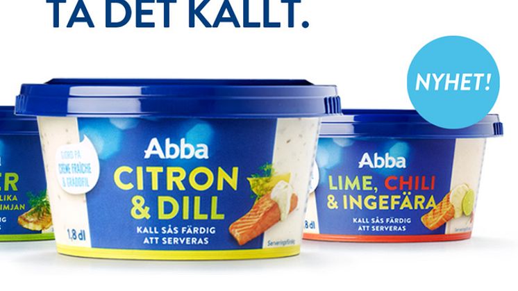 Kalla såser från Abba underlättar fiskmiddagen