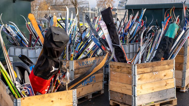 Ski på vei til markedet (foto: Klaus Sandvik)