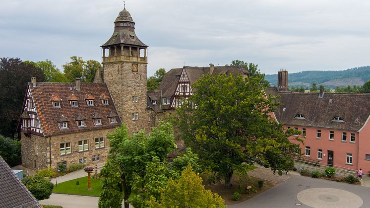 Im Innenhof des Margot-von-Schutzbar-Stiftes findet am 26. November der Budenzauber statt. (Foto: Stefan Betzler)