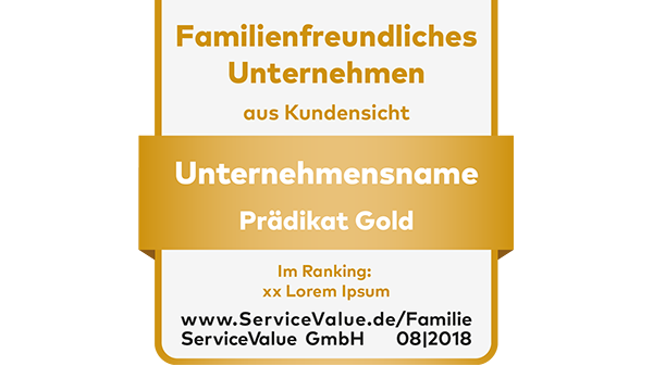 Über 470 Unternehmen von Familien bewertet 