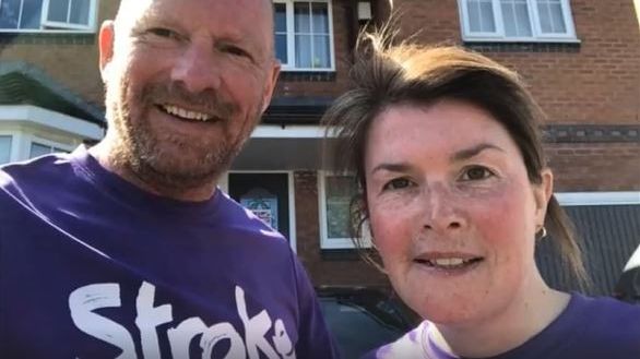 ​Blackburn stroke survivor raises more than £20,000 for the Stroke Association