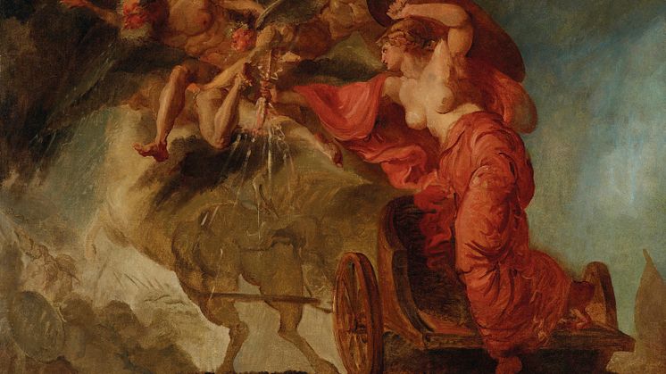 Louis Masreliez: An Allegory of War, c.1790–92. Photo: Christie’s Images Ltd. 2021.