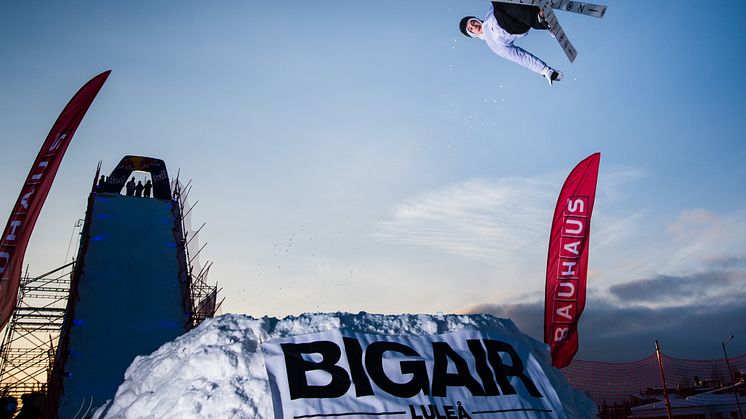 Luleå Big Air nådde nya höjder