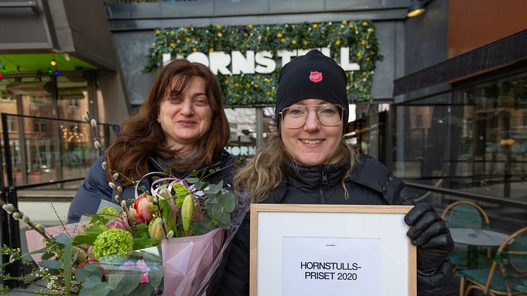 FRÄLSNINGSARMÉN VINNER HORNSTULLSPRISET 2020 