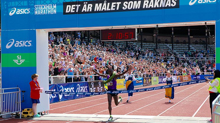 Koech snabbast i Stockholm Marathons historia
