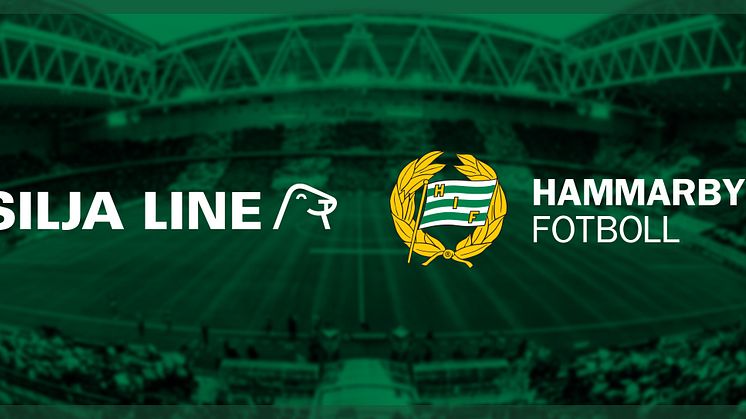 Silja Line och Hammarby Fotboll har slutit ett treårigt partnersamarbete.