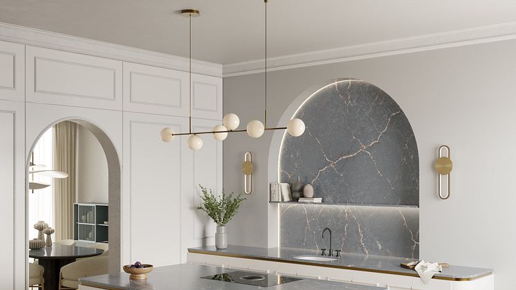Den nya Silestone-kollektionen Le Chic, färg Parisien Bleu