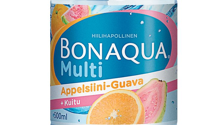 Syksyn uutuus: Bonaqua Multi Appelsiini-Guava