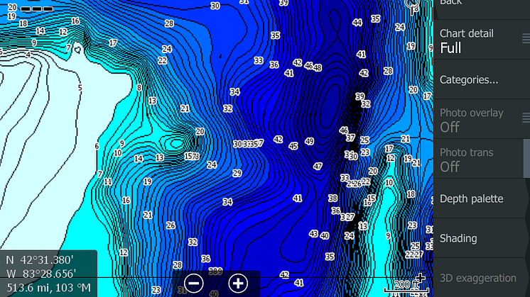 Genesis Blue-scale Contours