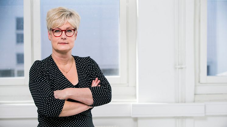 Marie Linder, förbundsordförande för Hyresgästföreningen