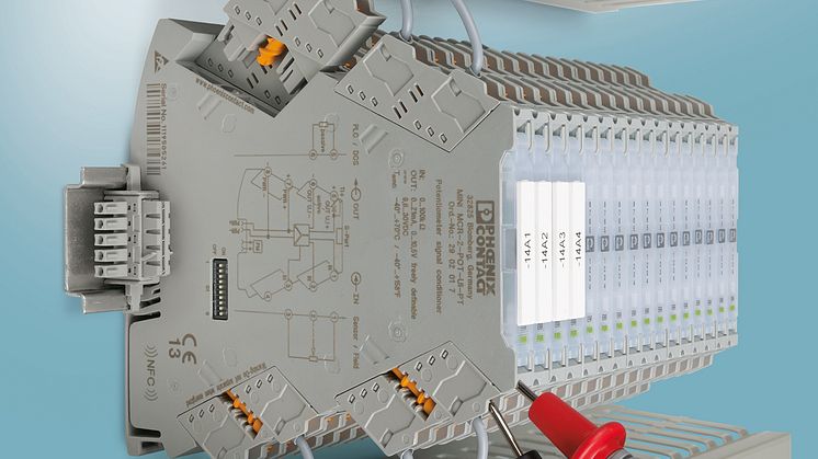 Highly compact signal conditioners listed by UL