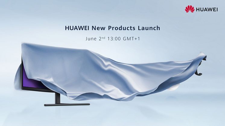 Huawei global produktlansering 2 juni kl 14.00
