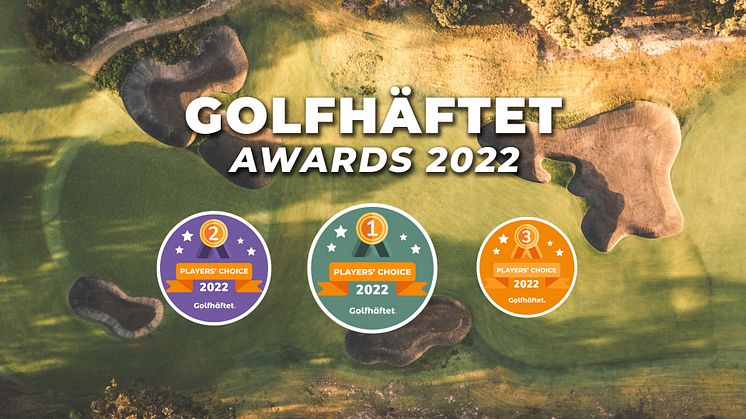 Golfhäftet Awards 2022 - Europas bästa golfbanor